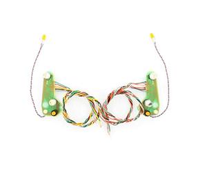 Carson 500907558 Carte de Phare LED RC 1:14 7,2 V MB Accessoires pour camions Tamiya Pièces de Rechange, pièces de Tuning, modélisme, fabriqué en Allemagne