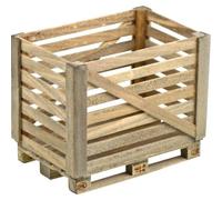 Carson 500907609 1:14 Boîte en maille en bois sur palette européenne - Modélisme Accessoires pour camions, modélisme, camions radiocommandés