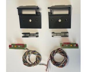 Carson 500907702 1:14 7,2/12V Platine Feux arrière Volvo 750 (2) - Accessoires pour modèles réduits, modèles réduits de camions, Accessoires pour camions radiocommandés, Camion radiocommandé