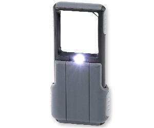 Carson 5x Loupe MiniBrite LED Asphérique avec Manchon de Protection PO-55