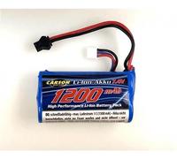 Carson 500608255 7,4V/1200mAh LiION Land Rover JST - Batterie de Rechange ; Batterie RC,Accessoires pour véhicules radiocommandés, Batterie de Rechange pour modèles réduits