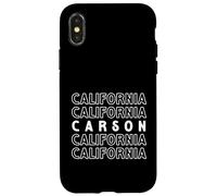 Carson California LA CA pour Homme et Femme. Coque pour iPhone X/XS