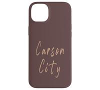 Carson City Nevada Design Vintage élégant Coque pour iPhone 14 Plus