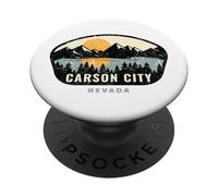 Carson City Nevada, Souvenir de Vacances PopSockets PopGrip Adhésif