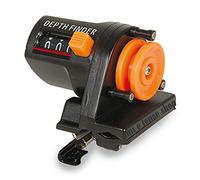 Carson Compteur de ligne pour canne à pêche/compte mètres pour fil de Moulinet - idéal Carpe Bolentino Surfcasting