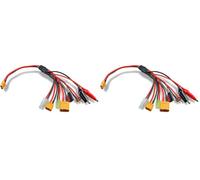 Carson Cordon de Charge Multiple XT60 8 en 1 - Accessoires RC (Lot de 2)