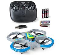 Carson Cyber Drone Police 2,4 GHz 100% RTF - prêt à Voler à 100%, radiocommandé ; RC, incluant Les Piles et la télécommande, quadricoptère pour Enfants, Jouet