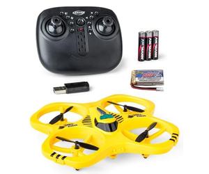 Carson Cyber Drone Space Taxi 2,4 GHz 100% RTF - prêt à Voler à 100%, radiocommandé ; RC, incluant Les Piles et la télécommande, quadricoptère pour Enfants, Jouet