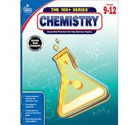 Carson Dellosa The 100+ Series: Chemistry Workbook-Grades 9-12 Science Book, Matter, Chemical Properties and Equations, Elements, Bonding, Molecules, Mass, Energy (128 pgs)