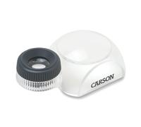 Carson DualView loupe sur pied, grossissement de 3x, avec loupe de mise au point, grossissement de 12x (DV-30)