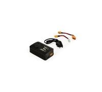 Carson Easy Charger NiMH/LiPo 4A - Chargeur RC, Chargeur Rapide avec Delta Peak, Courant de Charge de 0,5 A à 4 A, 50 W, XT60 vers Tamiya & XT90, AC 100-240 V, Noir