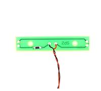 Carson Éclairage de Plaque minéralogique 1:14-7,2-14 V - Accessoires pour camions Tamiya - Pièces de Rechange - Pièces de Tuning - Modèle - Fabriqué en Allemagne - 500907381