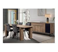 CARSON - Ensemble Buffet + Table Allongeable 180-230cm -