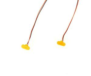 Carson Feu de gabarit Orange 1:14 7,2-12 V RC Accessoires pour camions Tamiya Pièces de Rechange, pièces de Tuning, modélisme, fabriqué en Allemagne 500907382