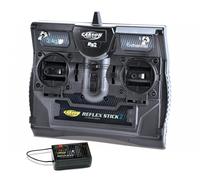 Carson FS Reflex Stick II 2.4GHz 6CH canal avec récepteur 500501006 émetteur ...
