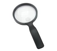 Carson HandHeld loupe à main compacte, grossissement de 2x, avec une petite lentille incorporée, grossissement de 3,5x (JS-24)
