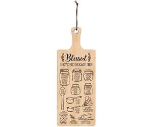 Carson Home Accents Lot de 2 planches de service Bénis au-delà de la mesure (49 1/4" x 7 1/2")