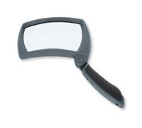 Carson Lighted MagniFold loupe à main, grossissement de 2x, avec fonction éclairage par LED et une poignée rabattable (MJ-50)
