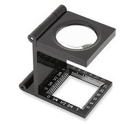 Carson LinenTest compte-fils compact, grossissement de 5x, équipé d’une échelle de mesure (LT-30)