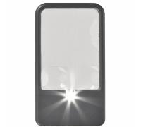 Carson Loupe de Poche Éclairée à LED 2.5x / 4.5x / 6x avec Piles PM-33