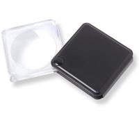Carson Loupe de poche pliante MagniFlip 3x avec étui intégré