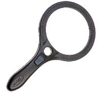 Carson Loupe Lumé Série 4.5'' 2x Asphérique COB LED avec Lentille Spot 7x AS-95