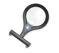 Carson LumiCraft Loupe Mains Libres à LED Grossissement 2X et Petite loupe 4X Cordon de Cou