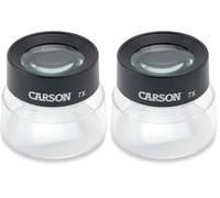Carson LumiLoupe loupe sur Pied, grossissement de 7X (LL-77) (Lot de 2)