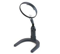 Carson Loupe MagniLamp GN-55 - à main / sur pied, éclairage LED, 2x + petite lentille 3,5x