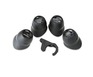 Carson MagniLoupe ensemble de quatre loupes d’horloger bijoutier avec un clip de fixation pour les monter aux smartphones, grossissements de 4,5x, 6,5x, 8x et 13x (ML-20)