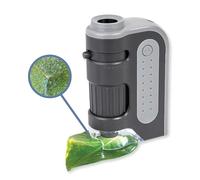 Carson MicroBrite Plus microscope de poche 60-120x éclairé par LED Jouet STEM | Microscope miniature pour laboratoire scientifique (MM-300)