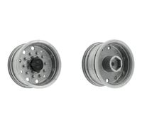 1:14 Jante de semi-remorque à pneus larges.Argent (2)