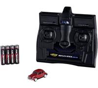 Carson Modellsport 500504147 Volkswagen Beetle 1:87 Auto RC électrique Voiture de tourisme avec accu, chargeur et piles pour lémetteur
