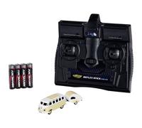 Carson Modellsport 500504164 VW T1 SambaBus mit Wohnwagen 1:87 Auto RC