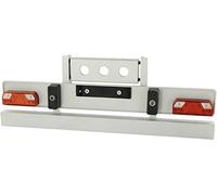 Carson Modellsport 500907075 1:14 Euro Pare-Chocs TAM Remorque de Refroidissement - Accessoire de modélisme de Camion, véhicule radiocommandé, Accessoires pour Camion, modélisme, Argent