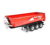 Carson Modellsport 500907216 Camion Benne Fliegl Stone Master 1:14 - Maquette à Assembler, pour camions RC, Compatible Tamiya, Accessoires pour échelle 1:14, Non Peint
