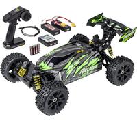 Carson Modellsport Akuma Buggy RTR vert brushless 1:8 Auto RC Buggy 4 roues motrices (4WD) prêt à fonctionner (RtR)