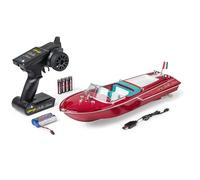 Carson Modellsport Bateau RC à Moteur prêt à fonctionner (RTR) 455 mm, Bois