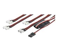 Carson Modellsport Kit déclairage Rouge, Blanc 4.4-6 V 500906240