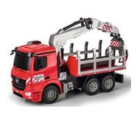 Carson Modellsport Transporteur de bois 1:20 Modèle réduit RC débutant Véhicule agricole avec accu, chargeur et piles pour lémetteur G