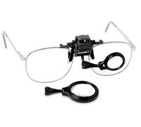 Carson OcuLens loupe de lunettes mains libres, grossissement 5x et 8x, avec fonction de serrage (OL-57) Taille Unique Noir