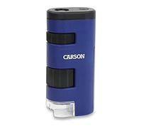 Microscope de poche Carson - Zoom 20x à 60x - Fonction éclairage LED
