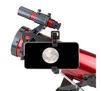 Carson Red Planet Series 35-78x76mm Newtonian Reflector Telescope with Universal Smartphone Digiscoping Adapter & CarsonCam Phone App (RP-100SP)