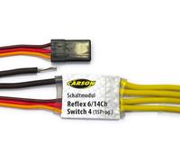 Carson Reflex 6/14Ch Switch 4 (15Prog.) pour télécommande Reflex Stick 500503063