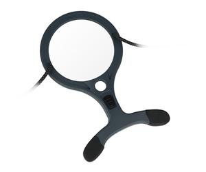 Carson Série Lume Loupe éclairée par LED COB 2X loupe asphérique Mains Libres avec lentille Spot 7X pour Les Loisirs, la Couture, la Lecture et l'artisanat (AS-70)