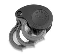 Carson TriView loupe pliante avec étui incorporé, grossissements de 3x/5,5x/8,5x (TV-36)
