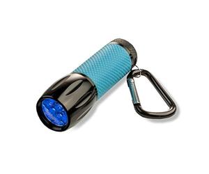 Carson UVSight Pro lampe de poche LED UV avec poignée phosphorescente | Idéale pour les taches d'animaux domestiques, les fuites de voitures, les inspections de monnaie (SL-44)