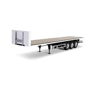 Carson Véhicule 500907650 Semi-remorque 3 Axes III en Acier RC Camion Semi-remorque, échelle 1:14, pièces de Tuning, Accessoires, modélisme, fabriqué en Allemagne, Multicolore