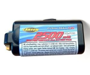Carson Wave Racer BL 500108061 Batterie de Rechange Li-ION 7,4 V/2500 mAh