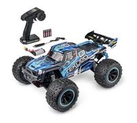 Carson XS Tekuro 1:10 100% RTR Gris/Bleu - Voiture télécommandée, Buggy RC, incluant Batteries et télécommande, Buggy Tout-Terrain, 40 km/h, RC Outdoor